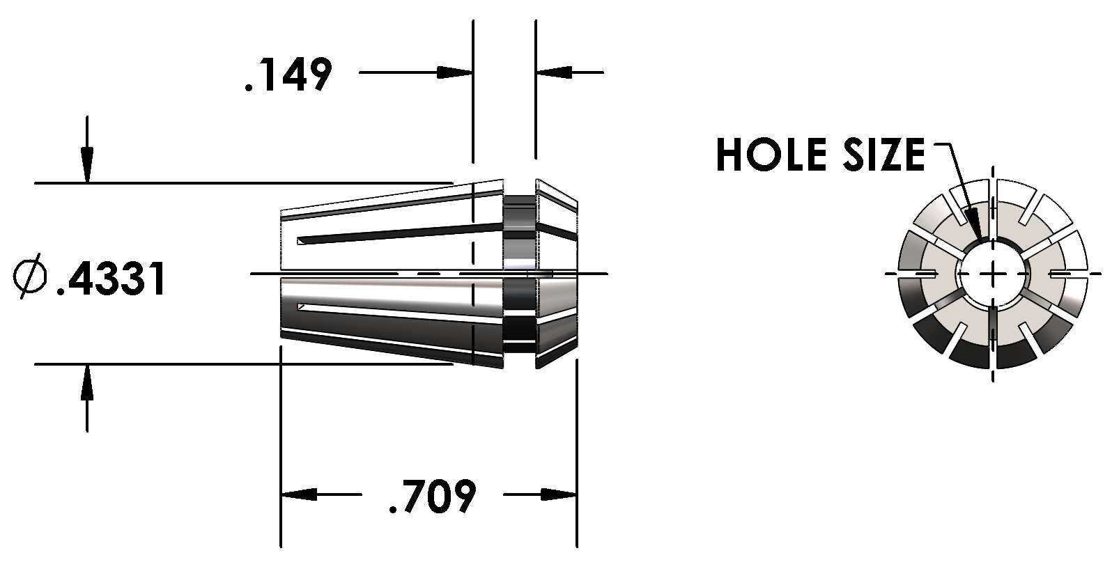 ER 11 COLLET DZL