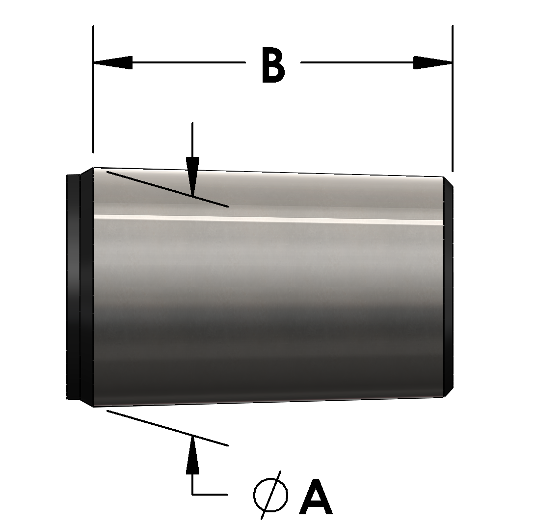 jacobs taper dimensions